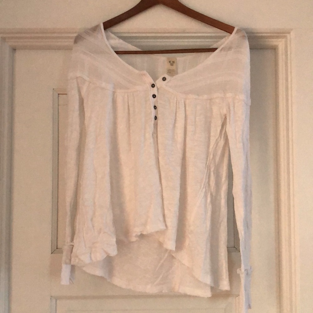 FREE PEOPLE WHITE TOP